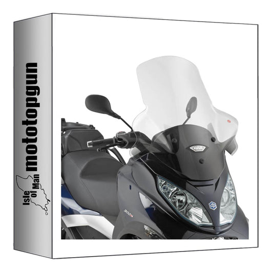 GIVI PARABREZZA TRASPARENTE D5601ST COMPATIBILE CON PIAGGIO MP3 300 SPORT 12/14