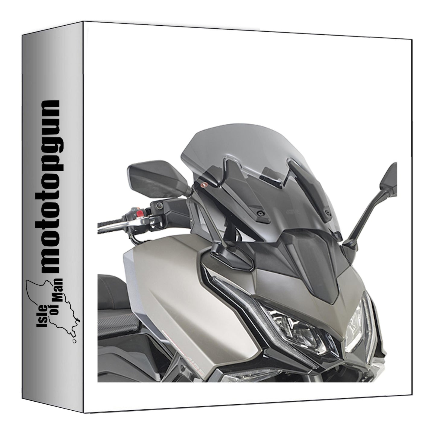 GIVI PARABREZZA FUMÉ D6122S COMPATIBILE CON KYMCO AK 550 PREMIUM 23/24