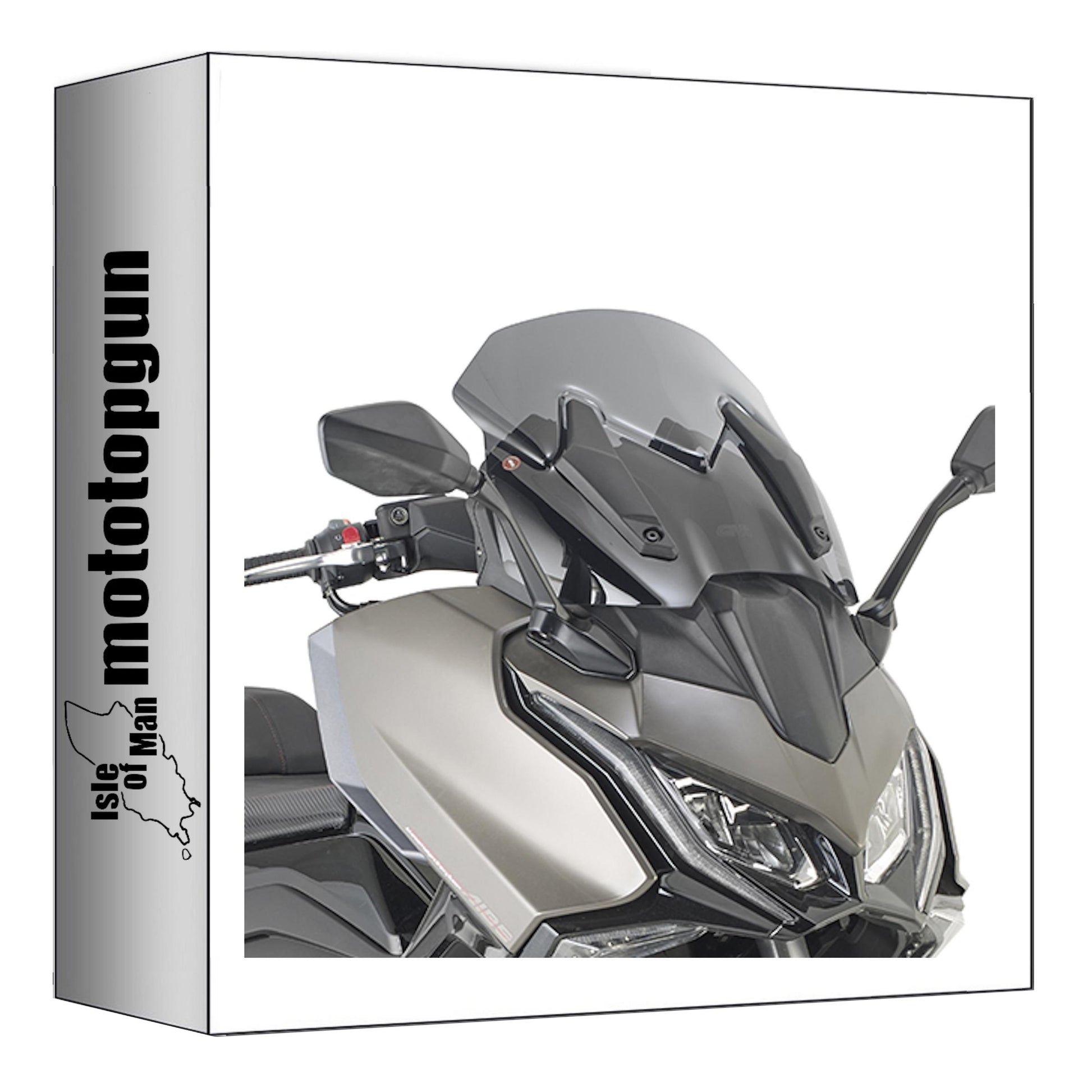 GIVI PARABREZZA FUMÉ D6122S COMPATIBILE CON KYMCO AK 550 PREMIUM 23/24