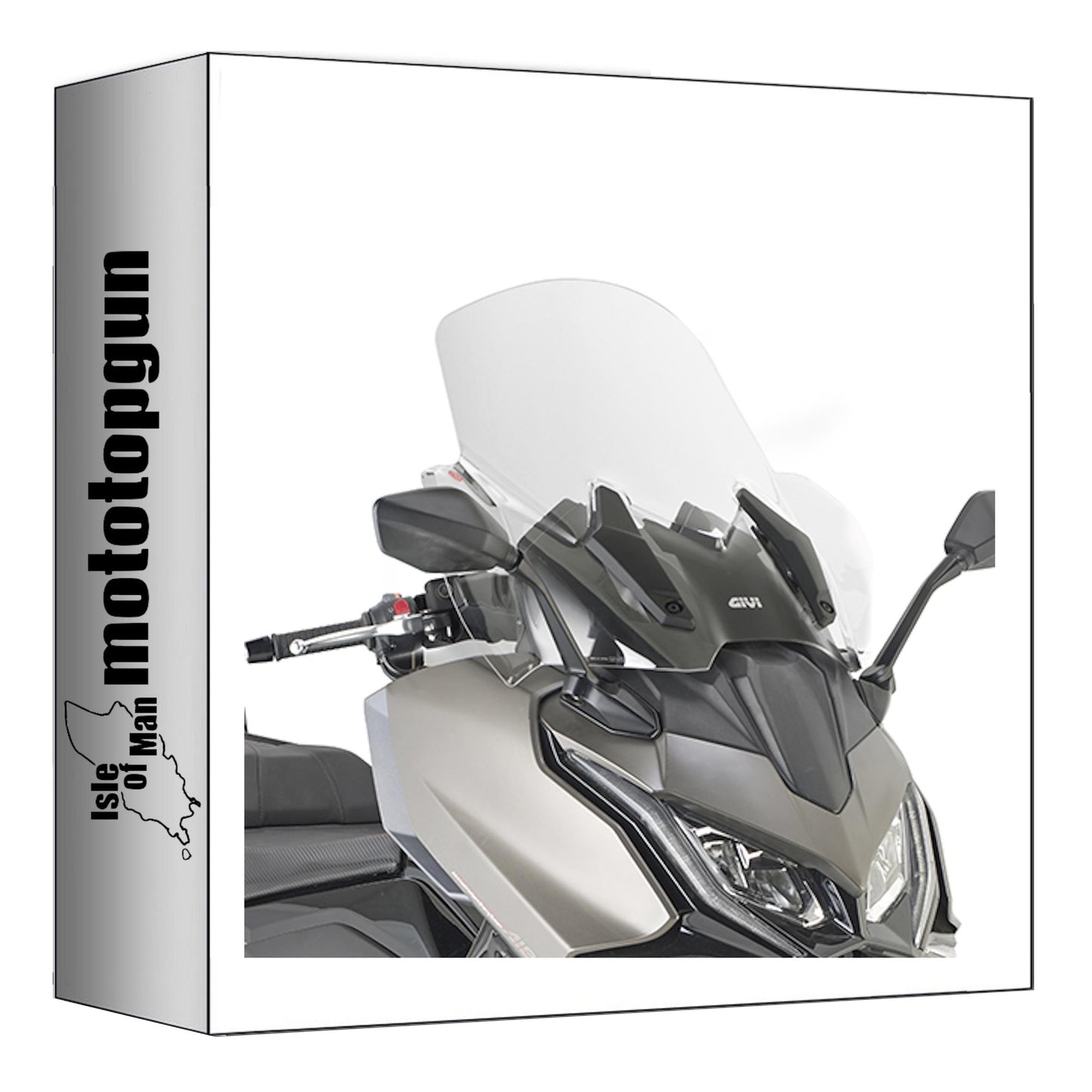 GIVI PARABREZZA TRASPARENTE D6122ST COMPATIBILE CON KYMCO AK 550 PREMIUM 23/24
