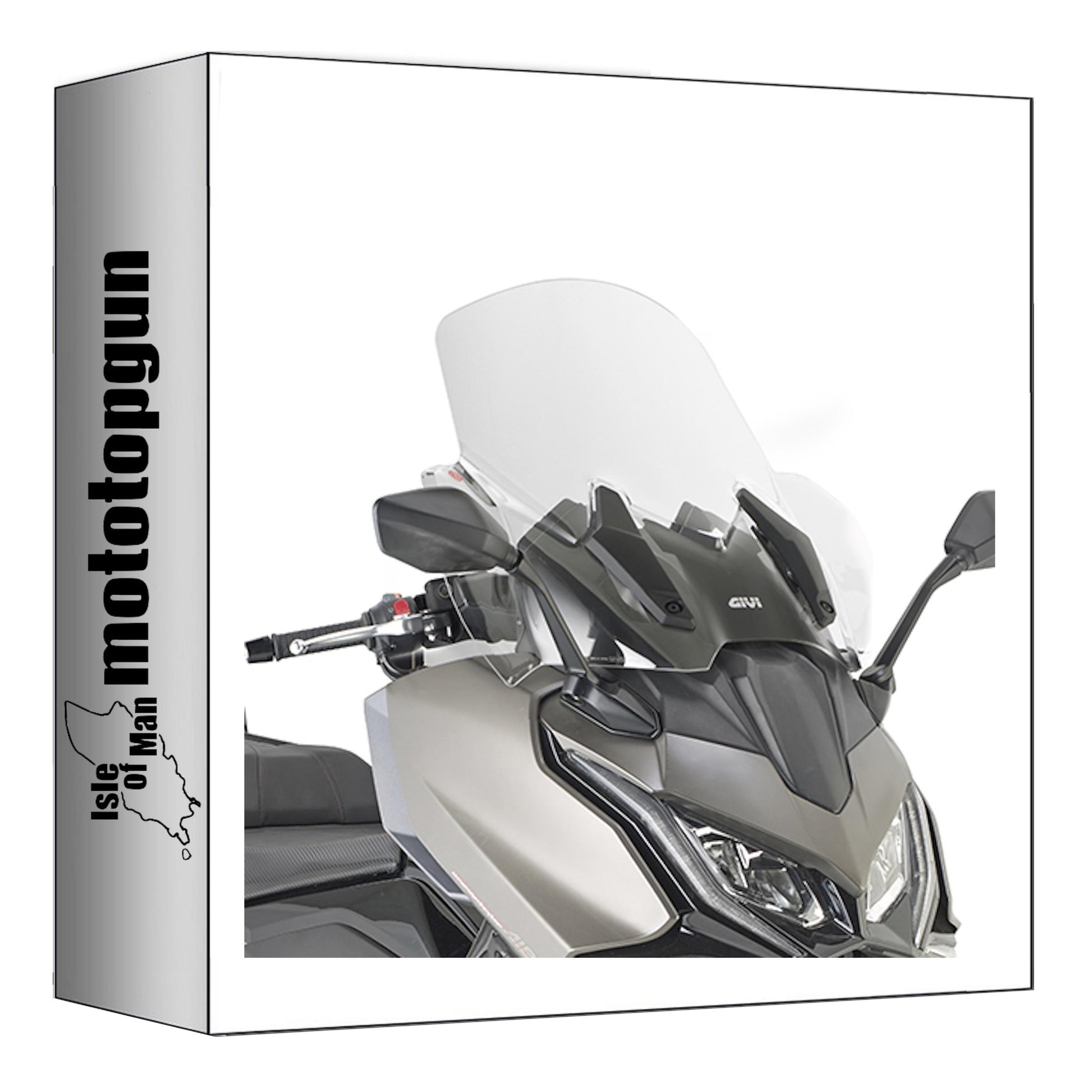 GIVI PARABREZZA TRASPARENTE D6122ST COMPATIBILE CON KYMCO AK 550 PREMIUM 23/24