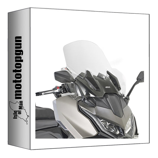 GIVI PARABREZZA TRASPARENTE D6122ST COMPATIBILE CON KYMCO AK 550 PREMIUM 23/24
