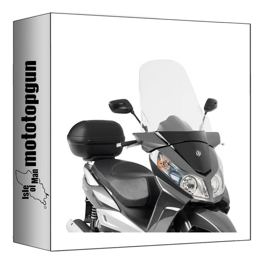 GIVI PARABREZZA TRASPARENTE D650ST COMPATIBILE CON SYM CITYCOM 300 08/19