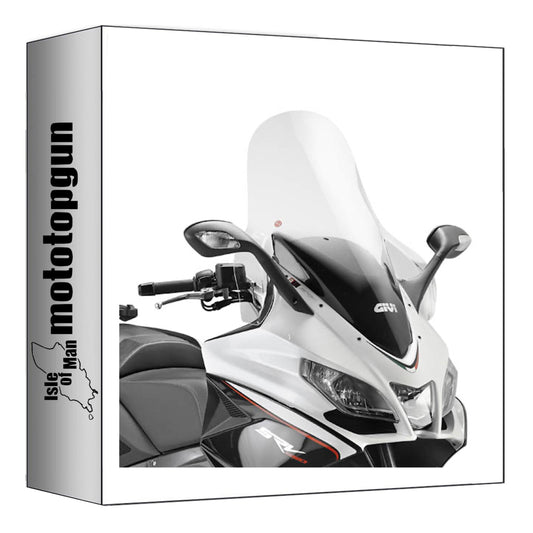GIVI PARABREZZA TRASPARENTE D6703ST COMPATIBILE CON APRILIA SRV 850 12/16