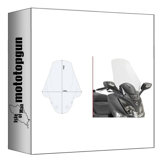 GIVI PARABREZZA TRASPARENTE D7052ST COMPATIBILE CON SYM JOYMAX 300I 12/19