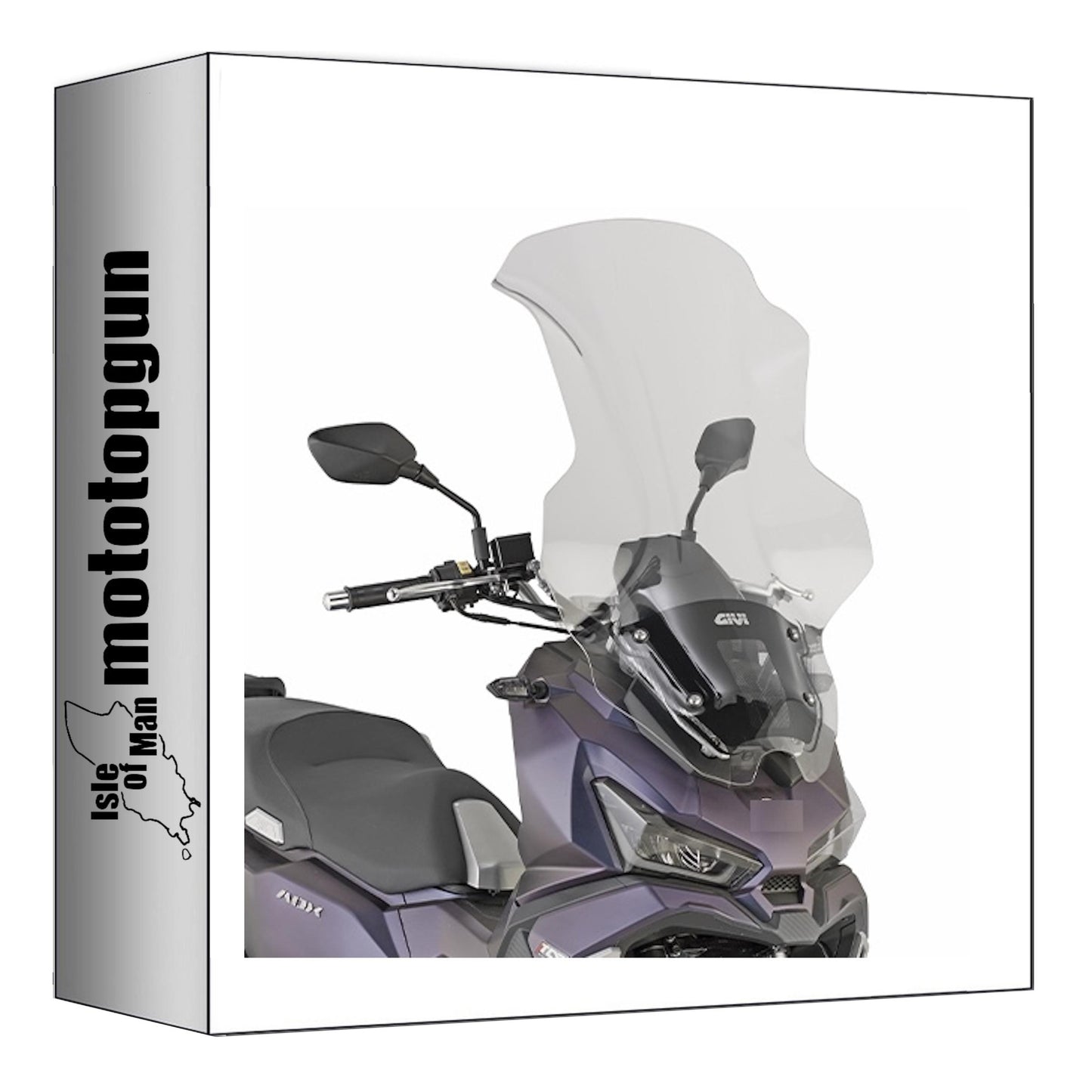 GIVI PARABREZZA TRASPARENTE D7069ST COMPATIBILE CON SYM ADX 125 2024