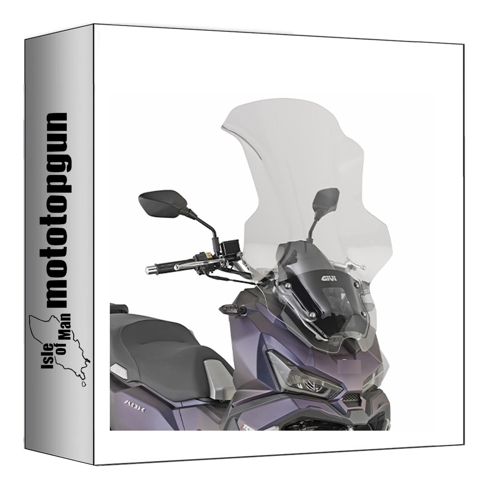 GIVI PARABREZZA TRASPARENTE D7069ST COMPATIBILE CON SYM ADX 125 2024
