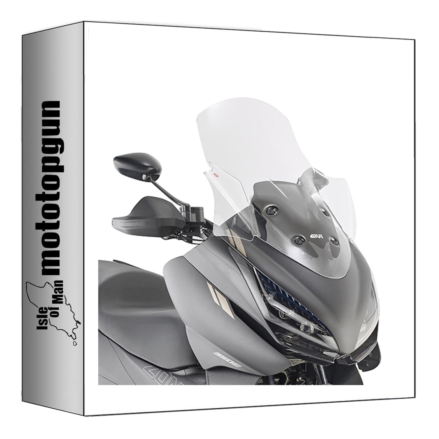GIVI PARABREZZA TRASPARENTE D7603ST COMPATIBILE CON ZONTES 350 E 23/24