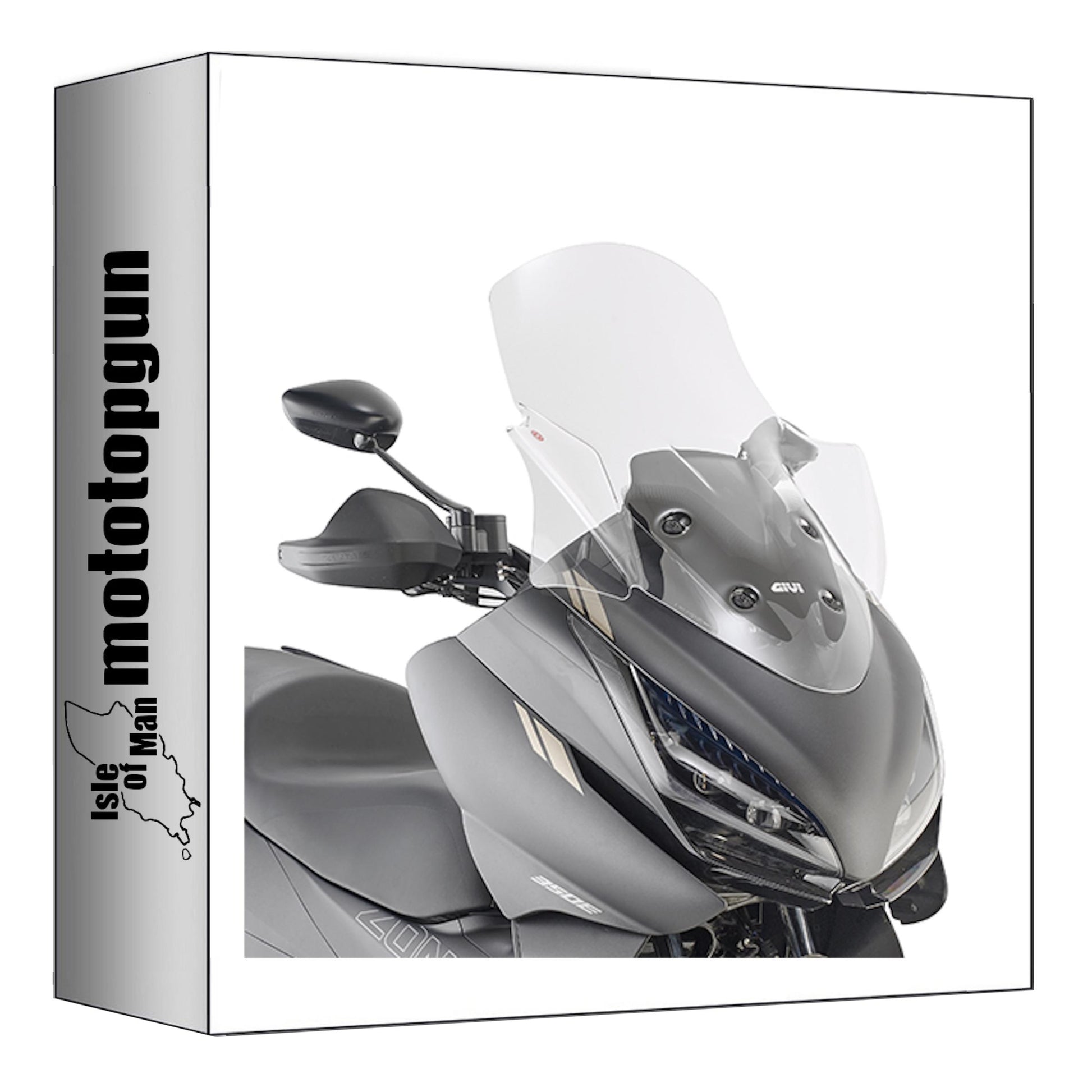 GIVI PARABREZZA TRASPARENTE D7603ST COMPATIBILE CON ZONTES 350 E 23/24