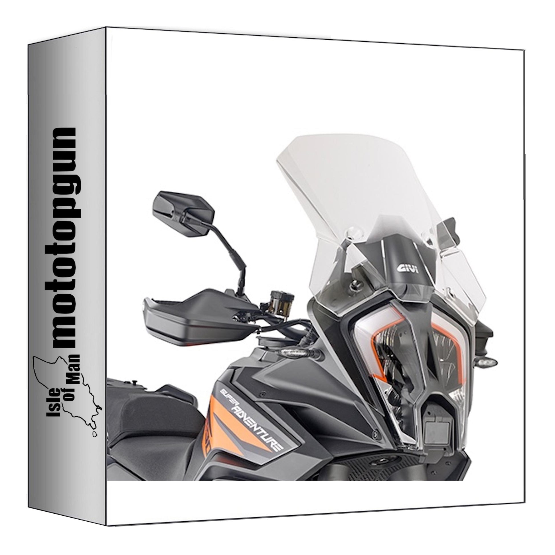 GIVI CUPOLINO TRASPARENTE D7713ST COMPATIBILE CON KTM 1290 SUPER ADVENTURE R 21/24