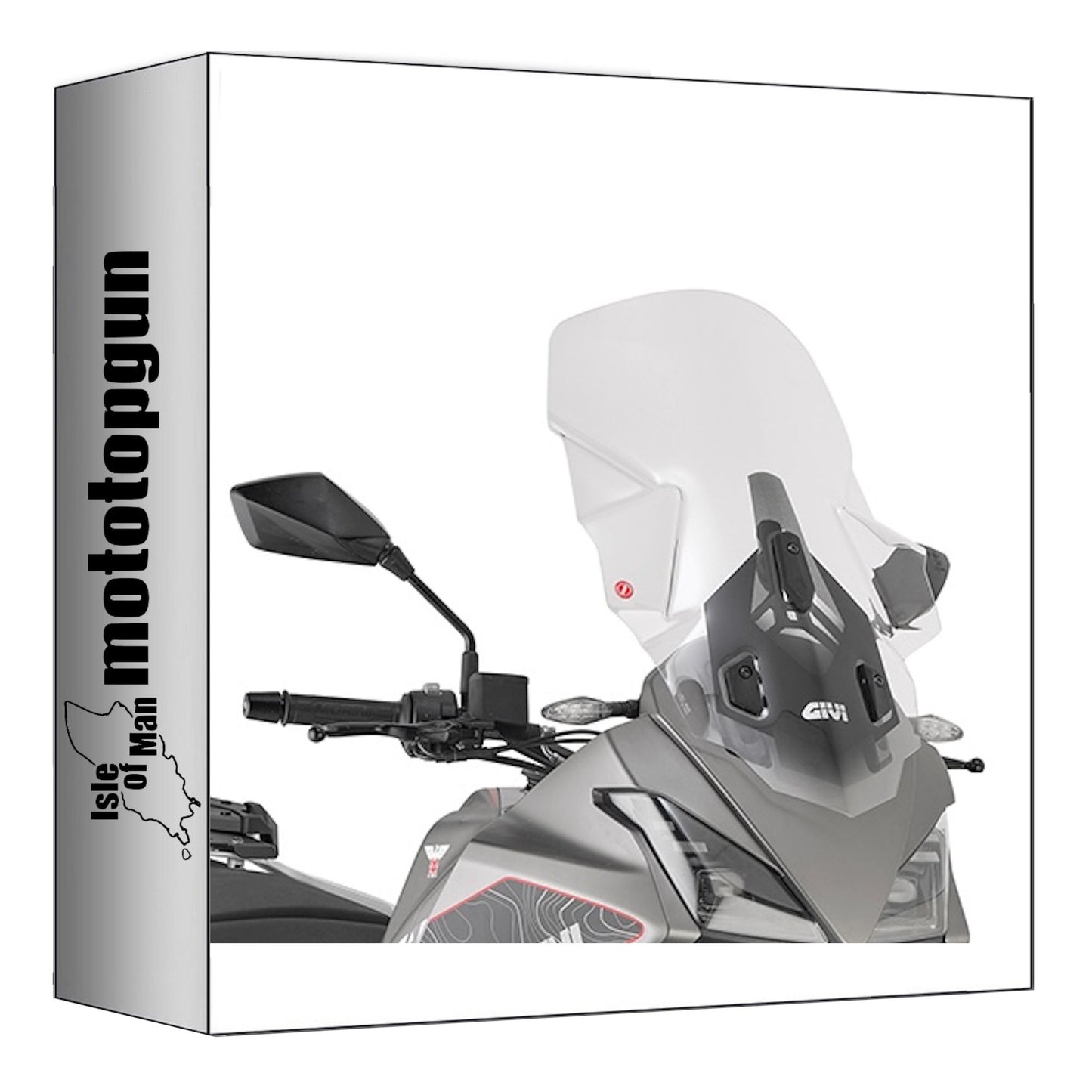 GIVI CUPOLINO TRASPARENTE D9350ST COMPATIBILE CON MOTO MORINI X-CAPE 649 21/24