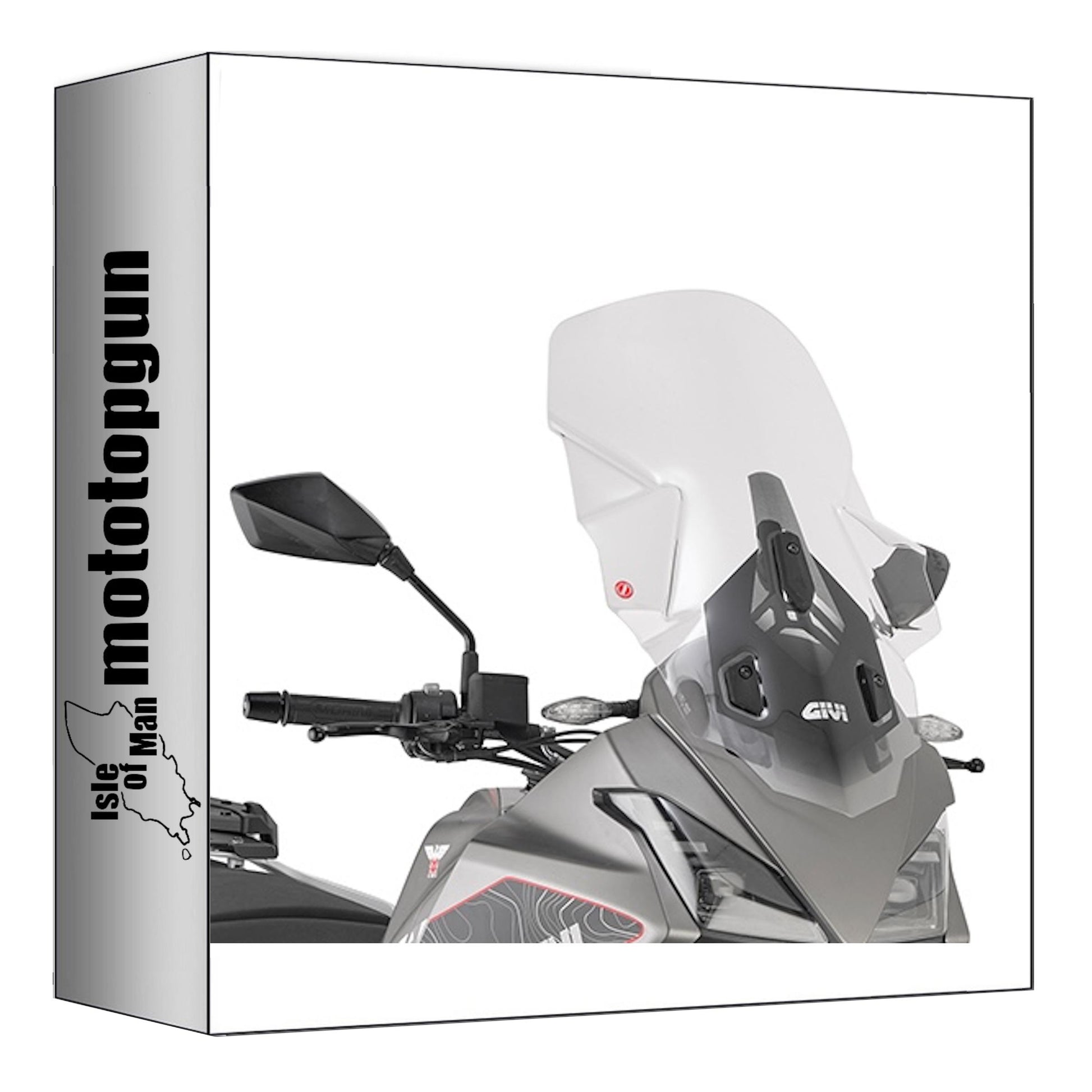 GIVI CUPOLINO TRASPARENTE D9350ST COMPATIBILE CON MOTO MORINI X-CAPE 649 21/24