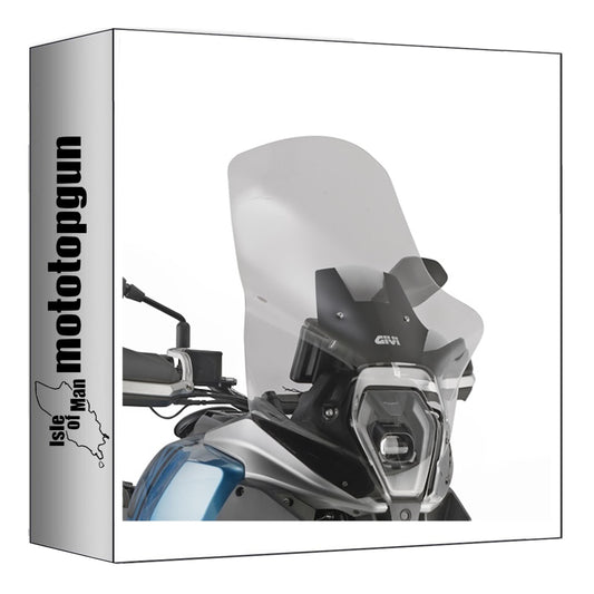 GIVI CUPOLINO TRASPARENTE D9701ST COMPATIBILE CON QJ MOTOR SRT 600 SX 2024