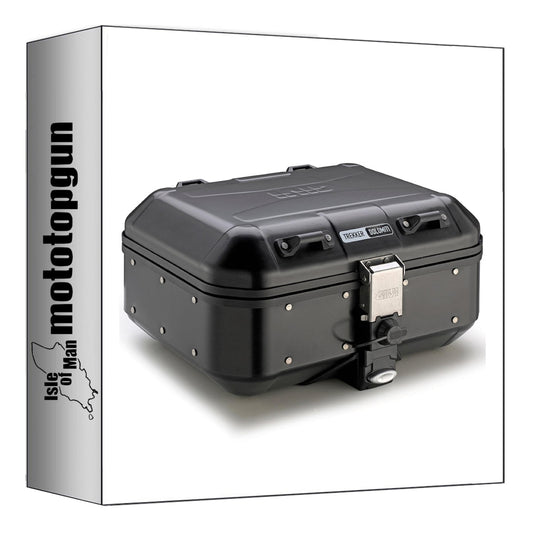 GIVI BAULETTO MONOKEY TREKKER DOLOMITI ALLUMINIO NERO 30 LT PER PORTAPACCHI ORIGINALE + ATACCO COMPATIBILE CON HONDA NC 750 X 2025