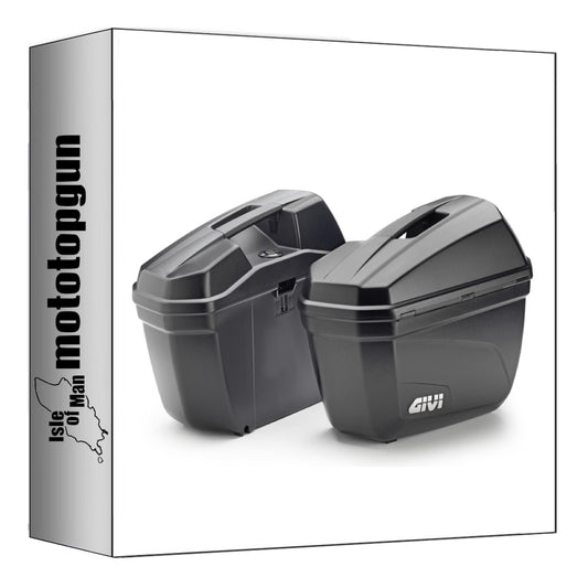 GIVI VALIGIE LATERALI E22N MONOKEY NERO 44 LT + ATACCO COMPATIBILE CON VOGE VALICO 900 DSX 2024