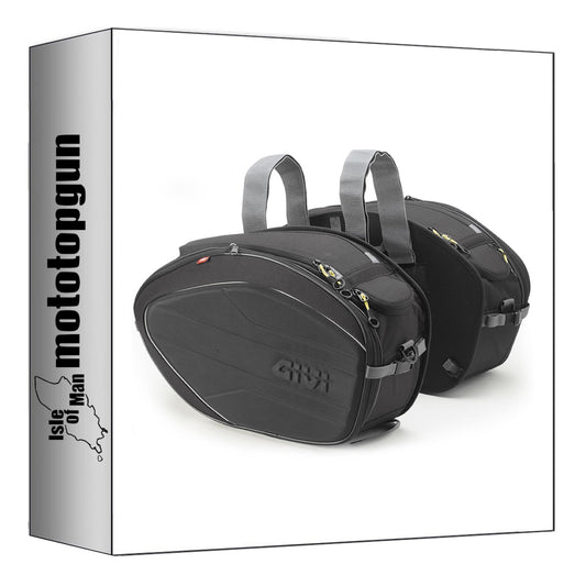 GIVI BORSE LATERALI EA100C NERO 70 LT + ATACCO COMPATIBILE CON BMW F 900 XR 20/24