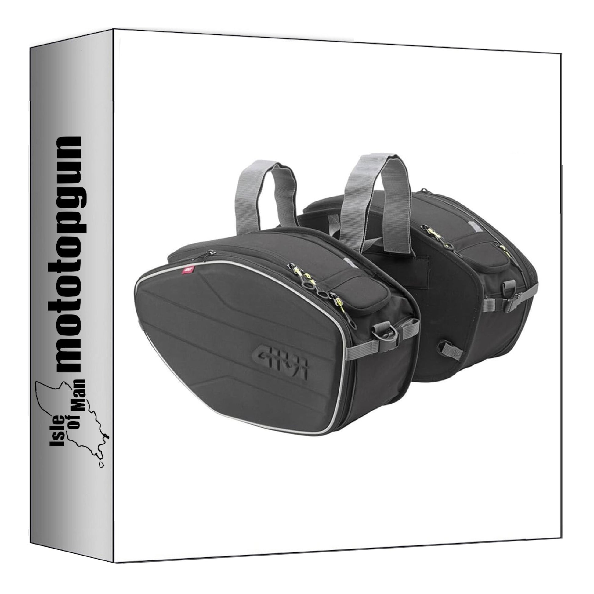 GIVI BORSE LATERALI EA101C NERO 60 LT + ATACCO COMPATIBILE CON TRIUMPH SPEED TRIPLE 1200 RS 21/24