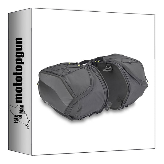 GIVI BORSE LATERALI EA127B NERO 60 LT + ATACCO COMPATIBILE CON HONDA XL 650V TRANSALP 00/07