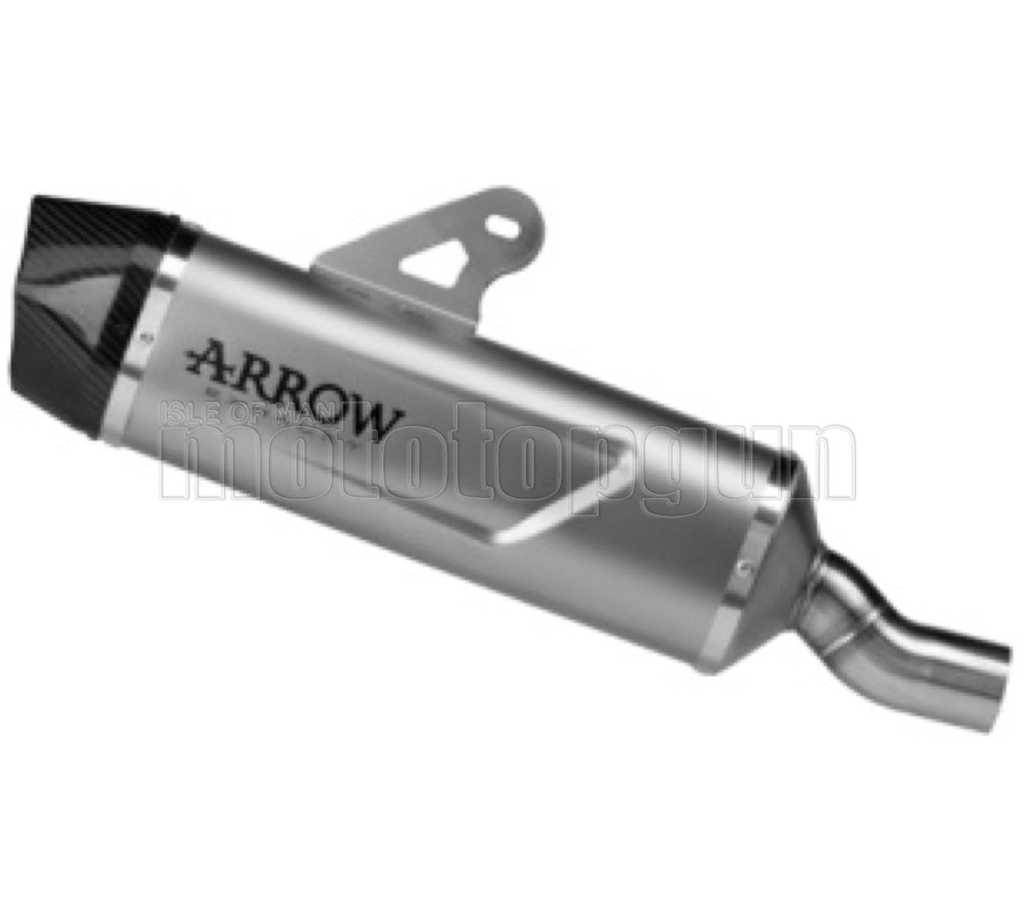 SCARICO OMOLOGATO ARROW INDY-RACE EVO IN TITANIO CON FONDELLO IN CARBY COMPATIBILE CON HONDA NX 500 2024