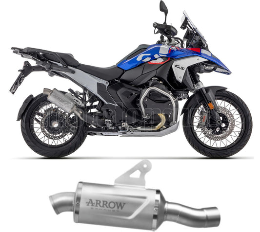 SCARICO OMOLOGATO ARROW INDY-RACE IN TITANIO CON FONDELLO IN INOX COMPATIBILE CON BMW R1300 R-1300 GS 2024