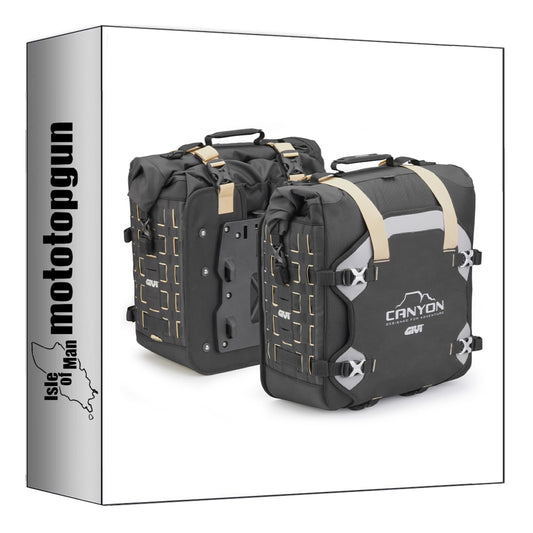 GIVI BORSE LATERALI GRT709B MONOKEY CANYON NERO 70 LT 