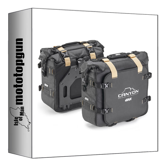 GIVI BORSE LATERALI GRT720B MONOKEY CANYON NERO 50 LT 