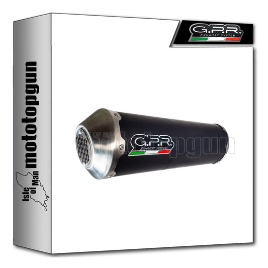 GPR YA.17.CAT.1.EVO4 SCARICO COMPLETO OMOLOGATO CATALIZZATO EVO4 ROAD NERO PER YAMAHA N-MAX 155 21/24