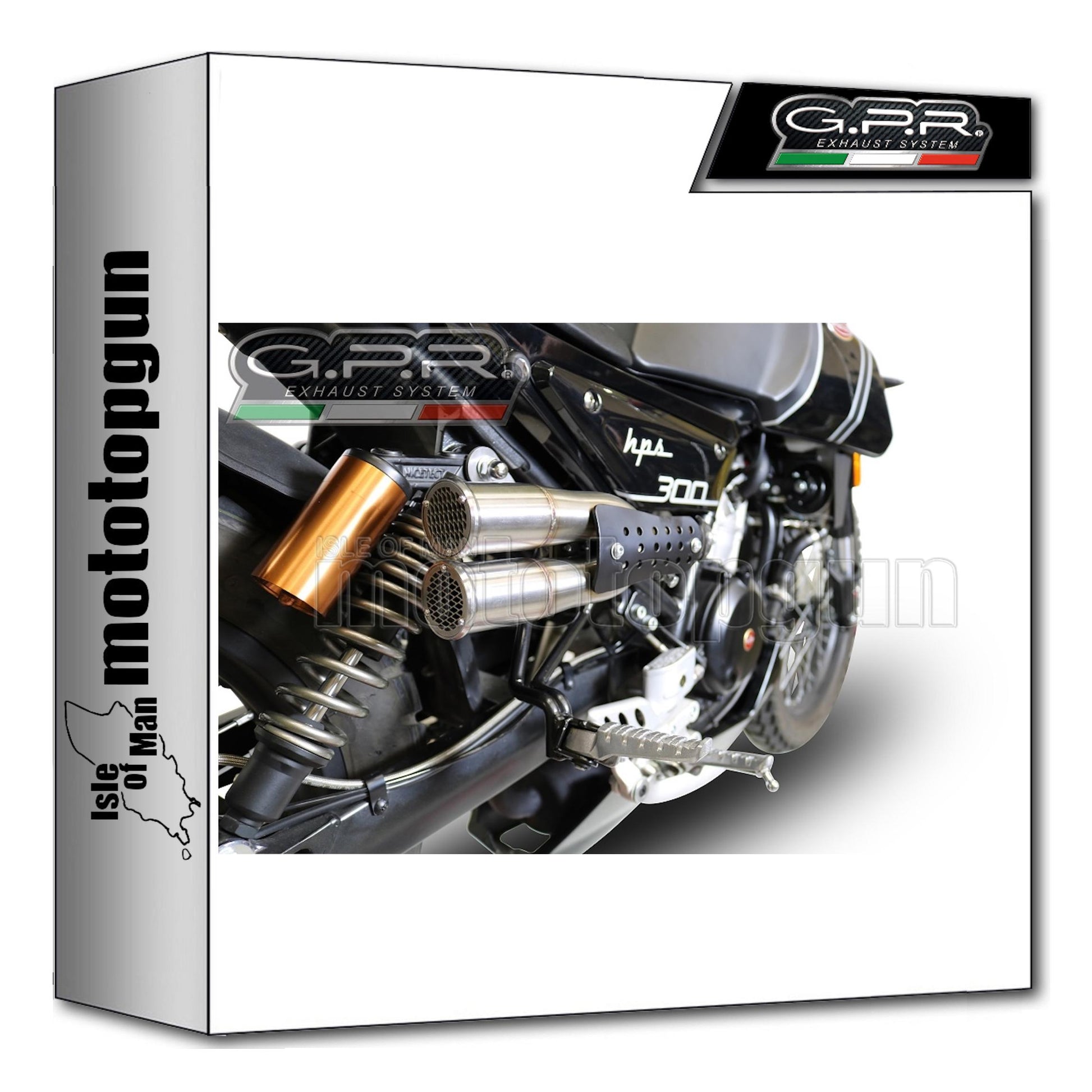 GPR Z.3.F205 SCARICO OMOLOGATO F205 INOX 304 PER ZONTES ZX 310 18/20
