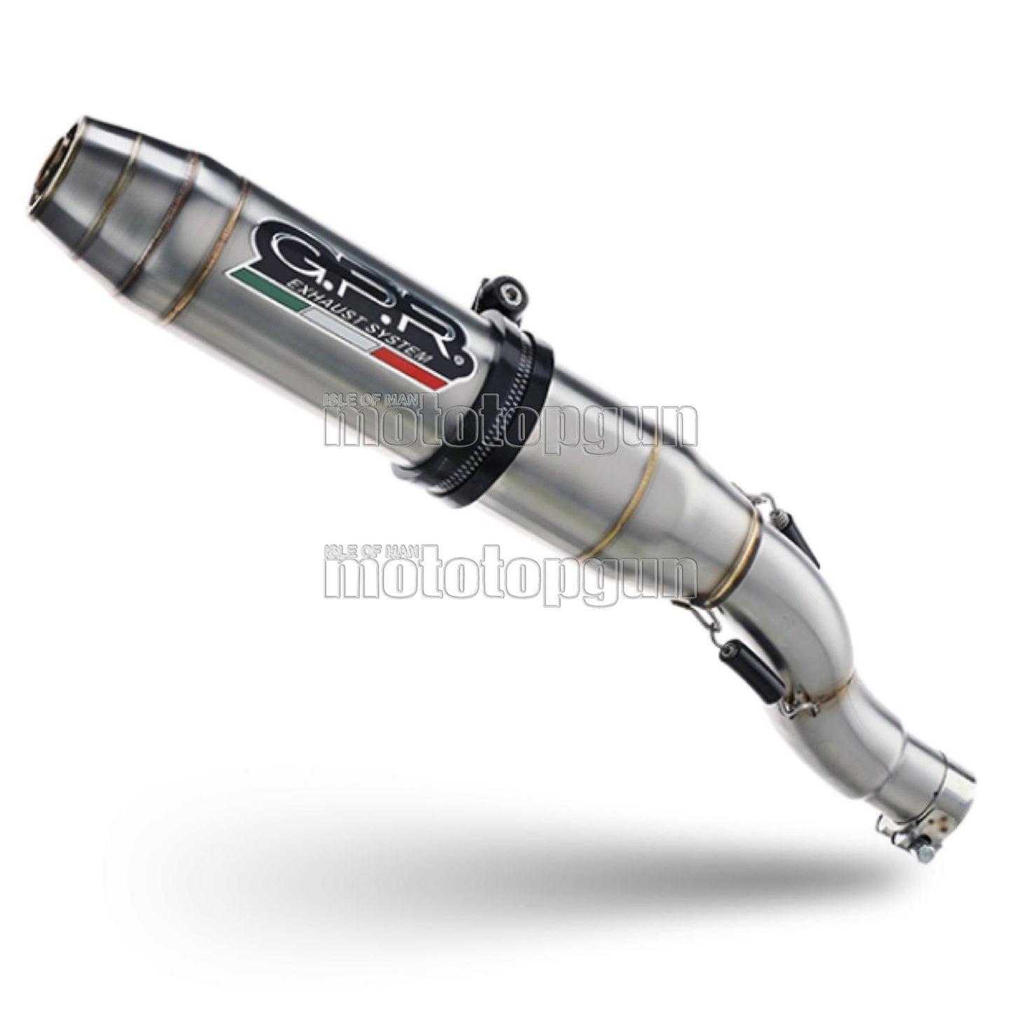 SCARICO COMPLETO GPR OMOLOGATO CATALIZZATO ACCIAIO DEEPTONE , DB-KILLER INCLUSO , E5.D.137.3.CAT.DE COMPATIBILE CON DUCATI SCRAMBLER 800 URBAN MOTARD 21/23