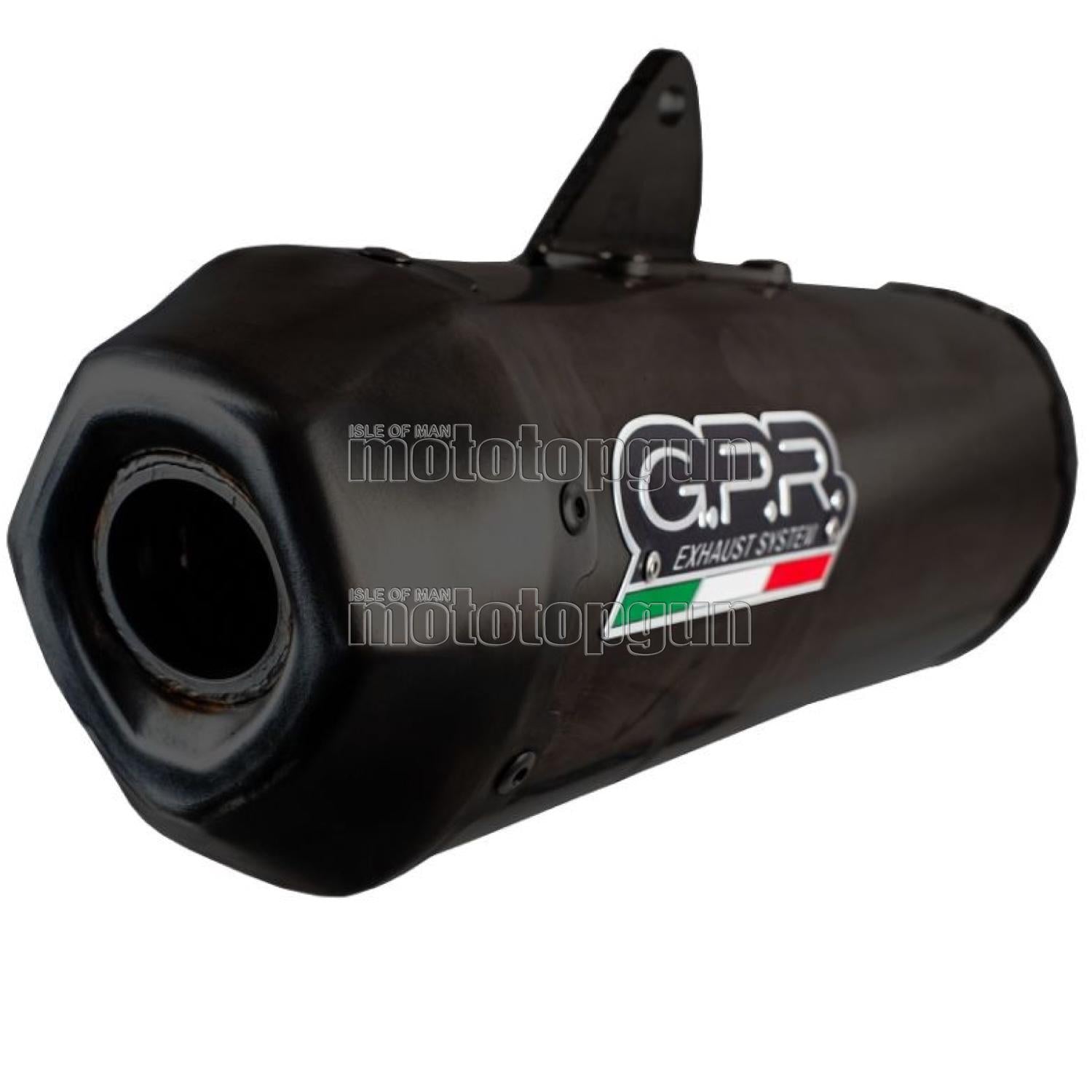 SCARICO COMPLETO GPR OMOLOGATO CATALIZZATO ACCIAIO NERO PENTAROAD , DB-KILLER INCLUSO , Z.8.CAT.PE.BL COMPATIBILE CON ZONTES M 125 22/23