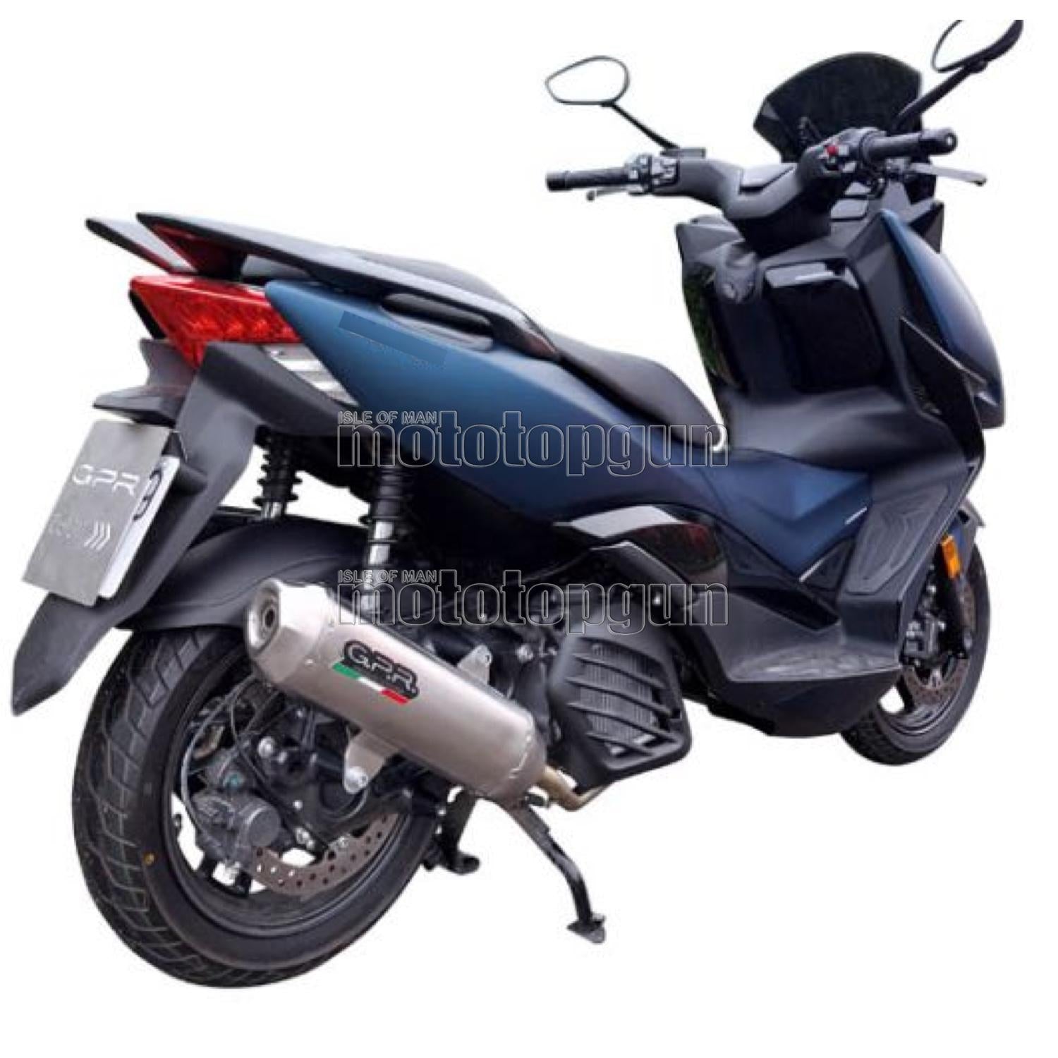 SCARICO COMPLETO GPR OMOLOGATO CATALIZZATO ACCIAIO PENTAROAD , DB-KILLER INCLUSO , Z.8.CAT.PE.IO COMPATIBILE CON ZONTES M 125 22/23