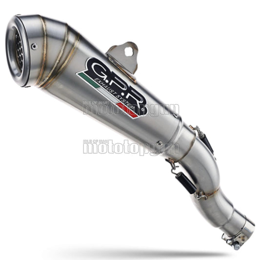 SCARICO COMPLETO GPR OMOLOGATO CATALIZZATO ACCIAIO POWERCONE EVO , DB-KILLER INCLUSO , E5.T.97.CAT.PCEV COMPATIBILE CON TRIUMPH TIGER SPORT 660 22/23