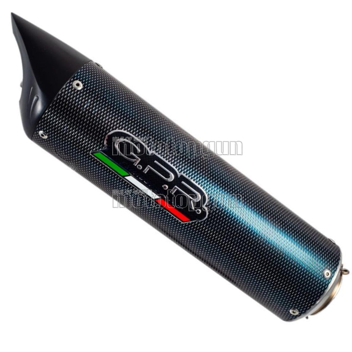 SCARICO COMPLETO GPR OMOLOGATO CATALIZZATO CARBON LOOK TIBURON , DB-KILLER INCLUSO , H.175.TIBPO COMPATIBILE CON HONDA CBR 600 RR 03/04