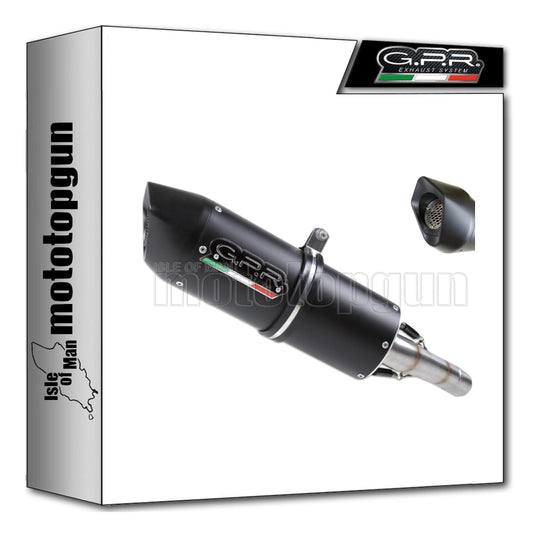GPR CO.K.176.1.CAT.FNE4 SCARICO COMPLETO OMOLOGATO CATALIZZATO FURORE EVO4 NERO NERO PER KAWASAKI Z 900 21/24