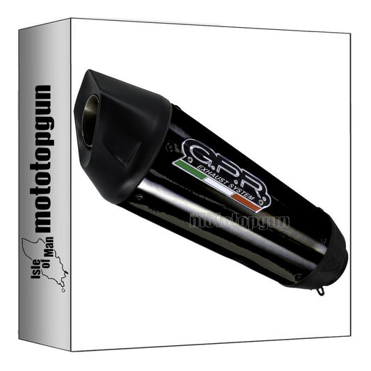 GPR CO.K.197.CAT.GPRBLTIT SCARICO COMPLETO OMOLOGATO CATALIZZATO GP-REVO TITANIO NERO PER KAWASAKI Z 650 23/25