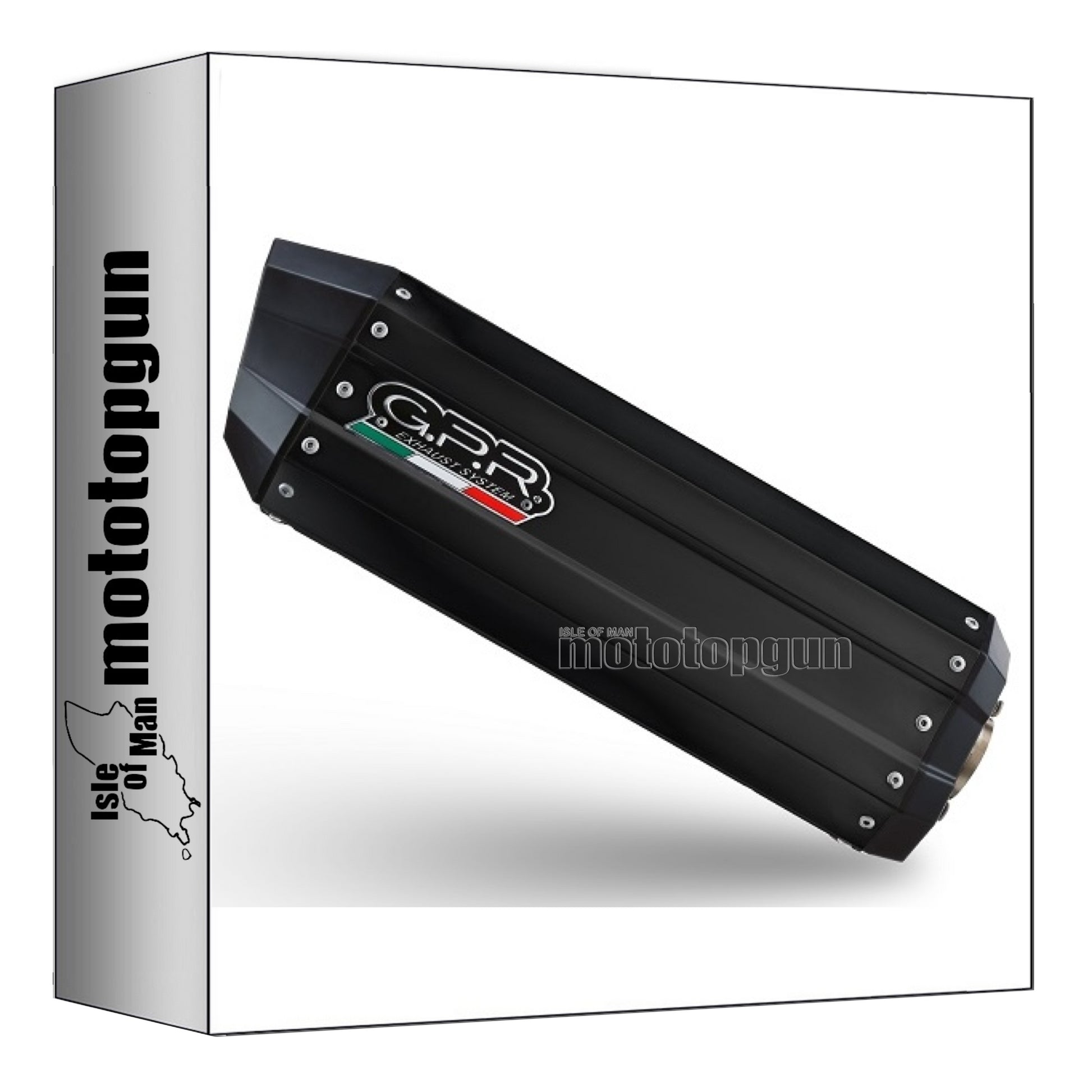 GPR BRK24.T.101.HYSOBLK SCARICO OMOLOGATO HYPER SONIC NERO PER TRIUMPH TIGER 900 GT / PRO / RALLY PRO 24/25