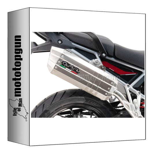 GPR A.58.HYSOIN SCARICO OMOLOGATO HYPER SONIC INOX PER APRILIA CAPONORD 1200 13/16