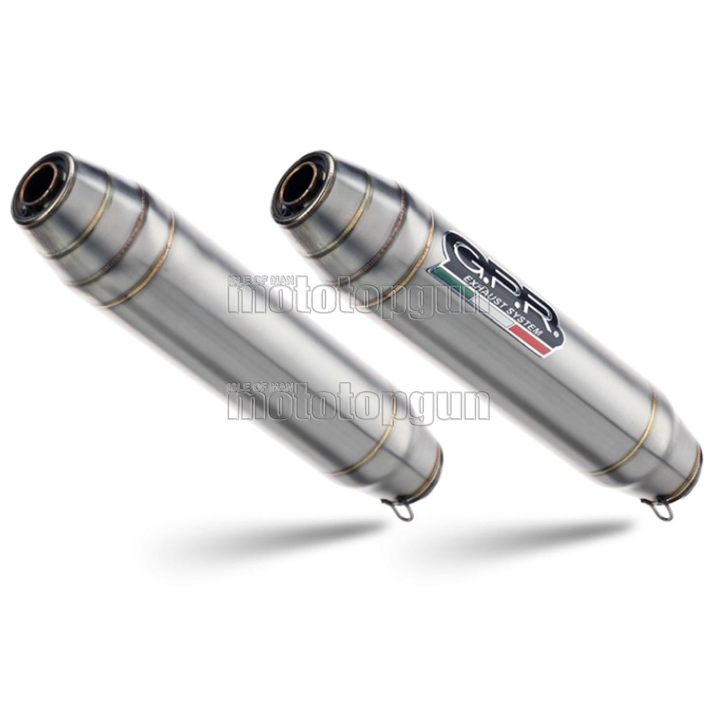 SCARICO GPR OMOLOGATO DOPPIO TERMINALE ACCIAIO DEEPTONE , DB-KILLER INCLUSO , BL.4.RE.1.DE COMPATIBILE CON BUELL XB 9 03/07