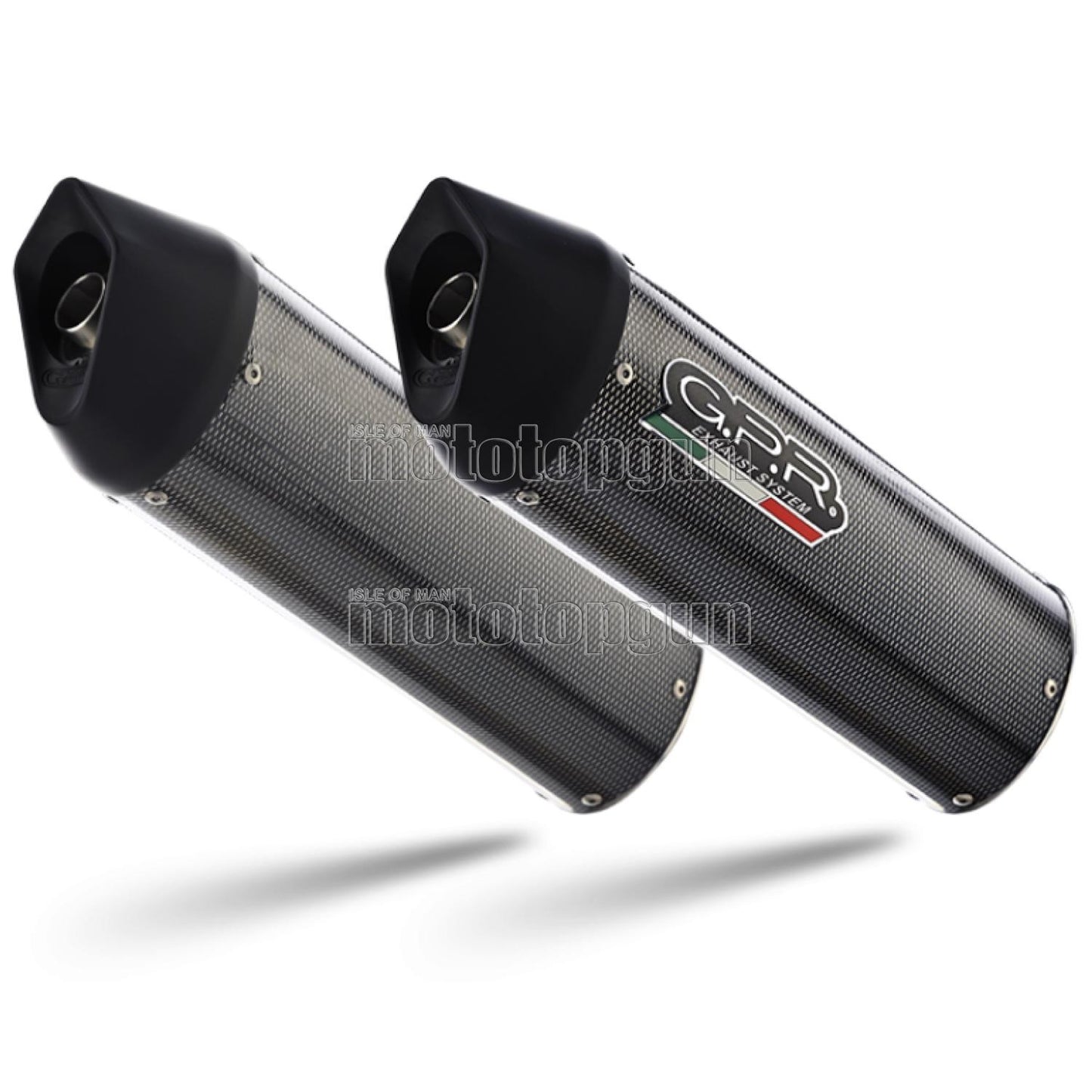 SCARICO GPR OMOLOGATO DOPPIO TERMINALE CARBON LOOK FURORE , DB-KILLER INCLUSO , H.81.FUPO COMPATIBILE CON HONDA CBR 1100 XX-X ELEVEN 97/06