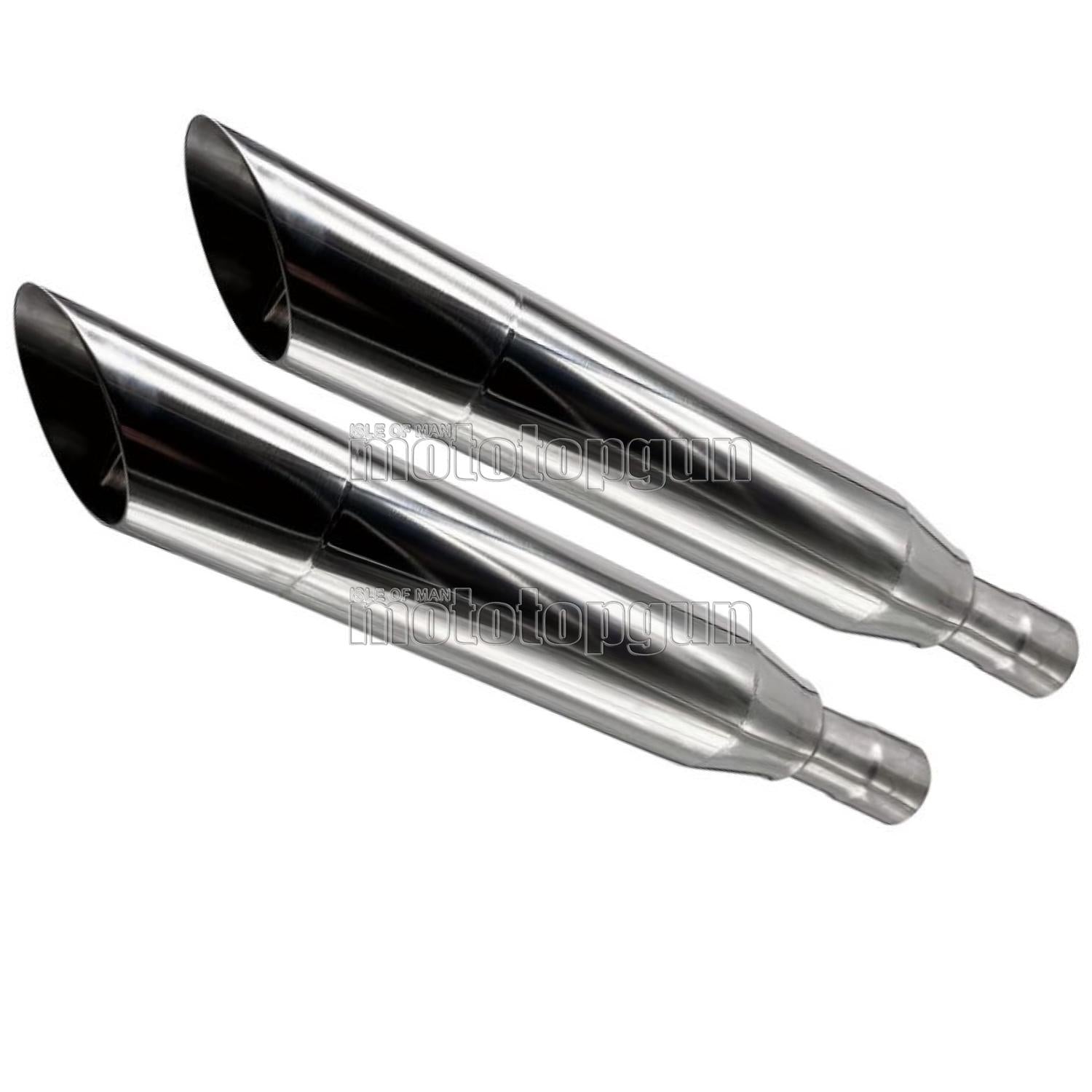 SCARICO GPR OMOLOGATO DOPPIO TERMINALE ACCIAIO SLASH , DB-KILLER INCLUSO , HD.24.SL COMPATIBILE CON HARLEY DAVIDSON SPORTSTER 1200 10/18