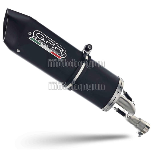 SCARICO GPR OMOLOGATO ALLUMINIO NERO FURORE , DB-KILLER INCLUSO , H.218.FUNE COMPATIBILE CON HONDA DN-01 08/10