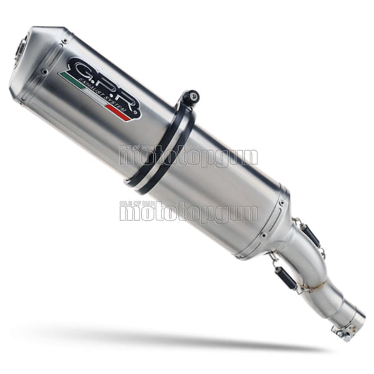 SCARICO GPR OMOLOGATO ACCIAIO GHISA , DB-KILLER INCLUSO , T.85.GHI COMPATIBILE CON TRIUMPH TIGER SPORT 1050 13/15