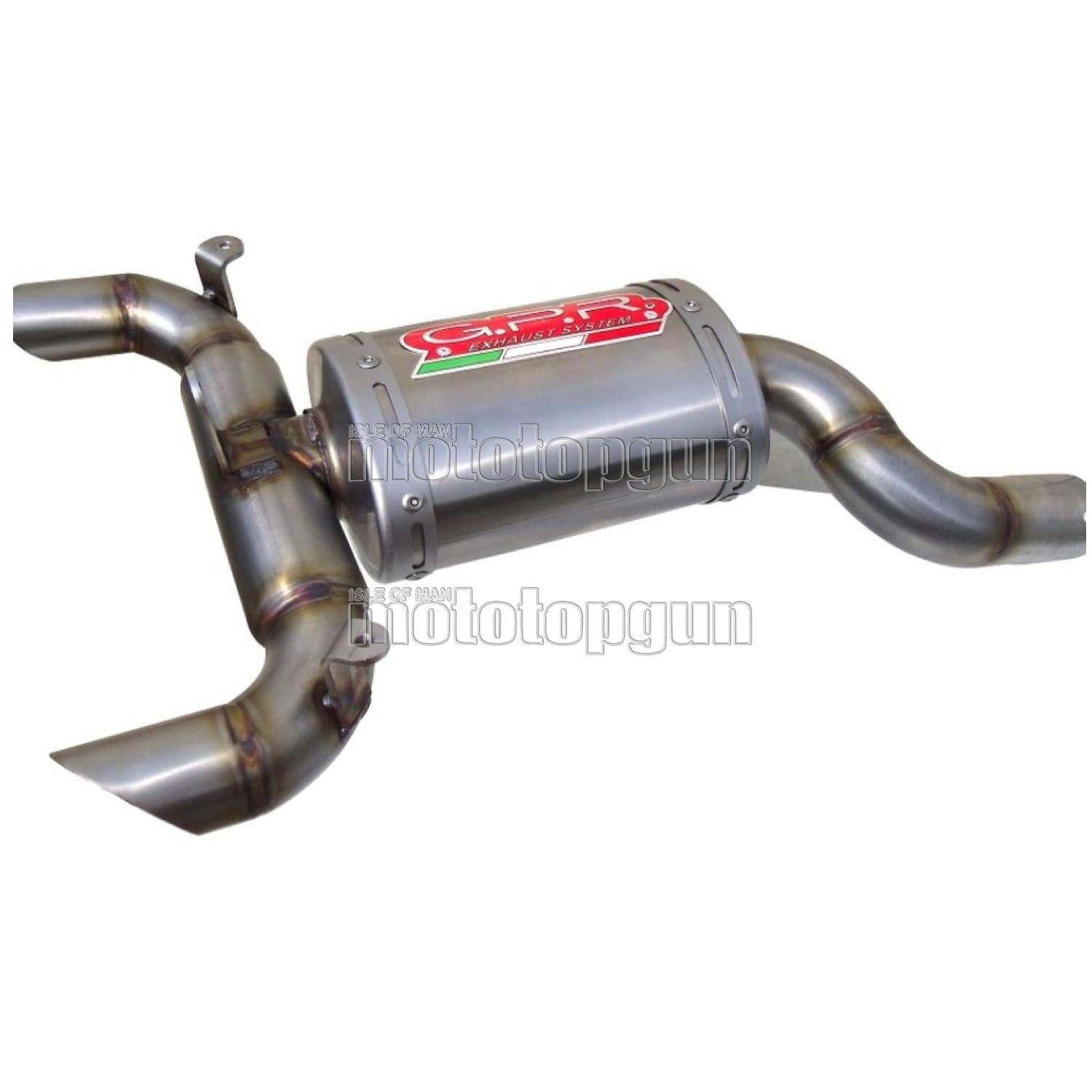 SCARICO GPR OMOLOGATO TITANIO OVAL , DB-KILLER INCLUSO , S.97.TO COMPATIBILE CON SUZUKI GSR 600 06/11