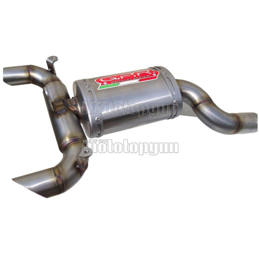 SCARICO GPR OMOLOGATO TITANIO OVAL , DB-KILLER INCLUSO , S.97.TO COMPATIBILE CON SUZUKI GSR 600 06/11