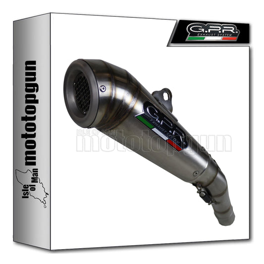 GPR CO.K.196.CAT.PCEV SCARICO COMPLETO OMOLOGATO CATALIZZATO POWERCONE EVO INOX 304 PER KAWASAKI Z 650 RS 24/25