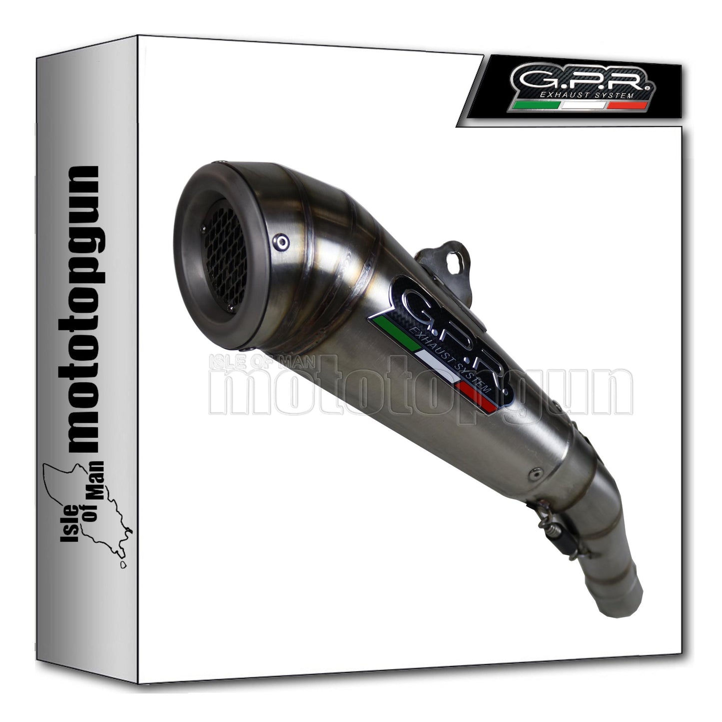 GPR CO.K.197.CAT.PCEV SCARICO COMPLETO OMOLOGATO CATALIZZATO POWERCONE EVO INOX 304 PER KAWASAKI Z 650 23/25