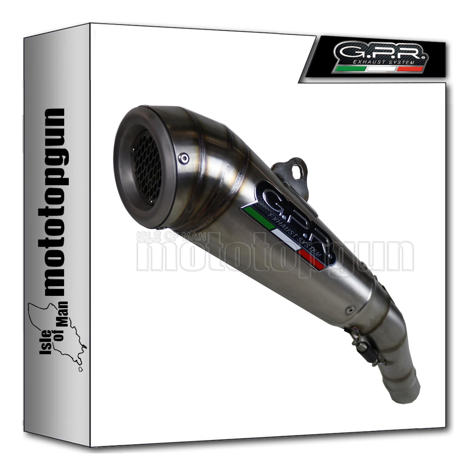 GPR KT.109.2.PCEV SCARICO OMOLOGATO POWERCONE EVO INOX 304 PER KTM DUKE 200 24/25
