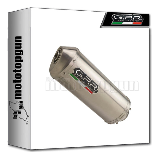 GPR K.17.CAT.SAT SCARICO OMOLOGATO CATALIZZATO SATINOX INOX 304 PER KAWASAKI ZX-9R 00/01