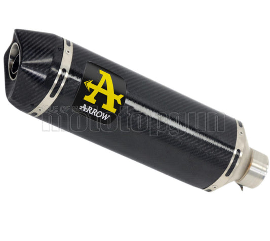 SCARICO OMOLOGATO OPEN ARROW RACE-TECH IN CARBONIO CON FONDELLO IN CARBY COMPATIBILE CON APRILIA RSV 1100 FACTORY 19/20
