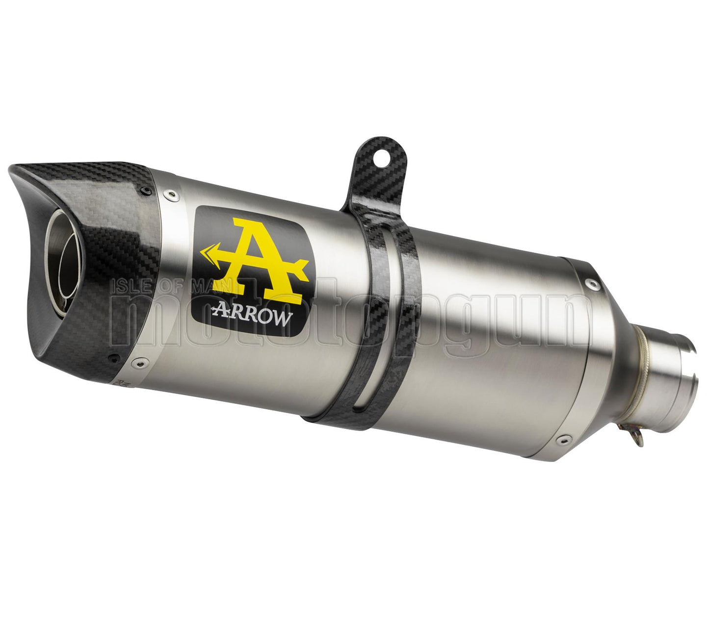 SCARICO OMOLOGATO ARROW THUNDER IN ALLUMINIO CON FONDELLO IN CARBY COMPATIBILE CON SUZUKI GSX-R 125 17/20